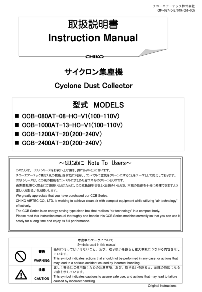 Chiko CCB-080AT-08-HC-V1 User manual