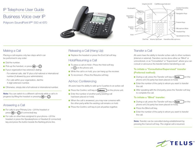 Polycom SoundPoint IP 670 user guide