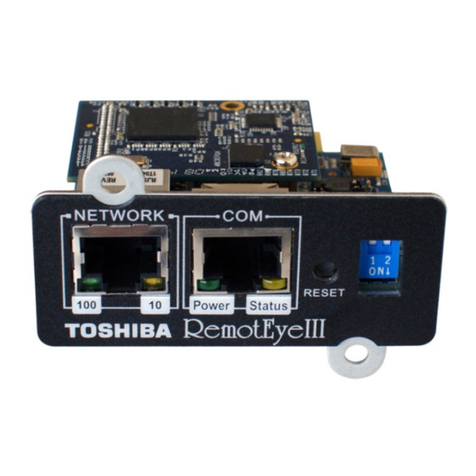 Toshiba RemotEye III User manual