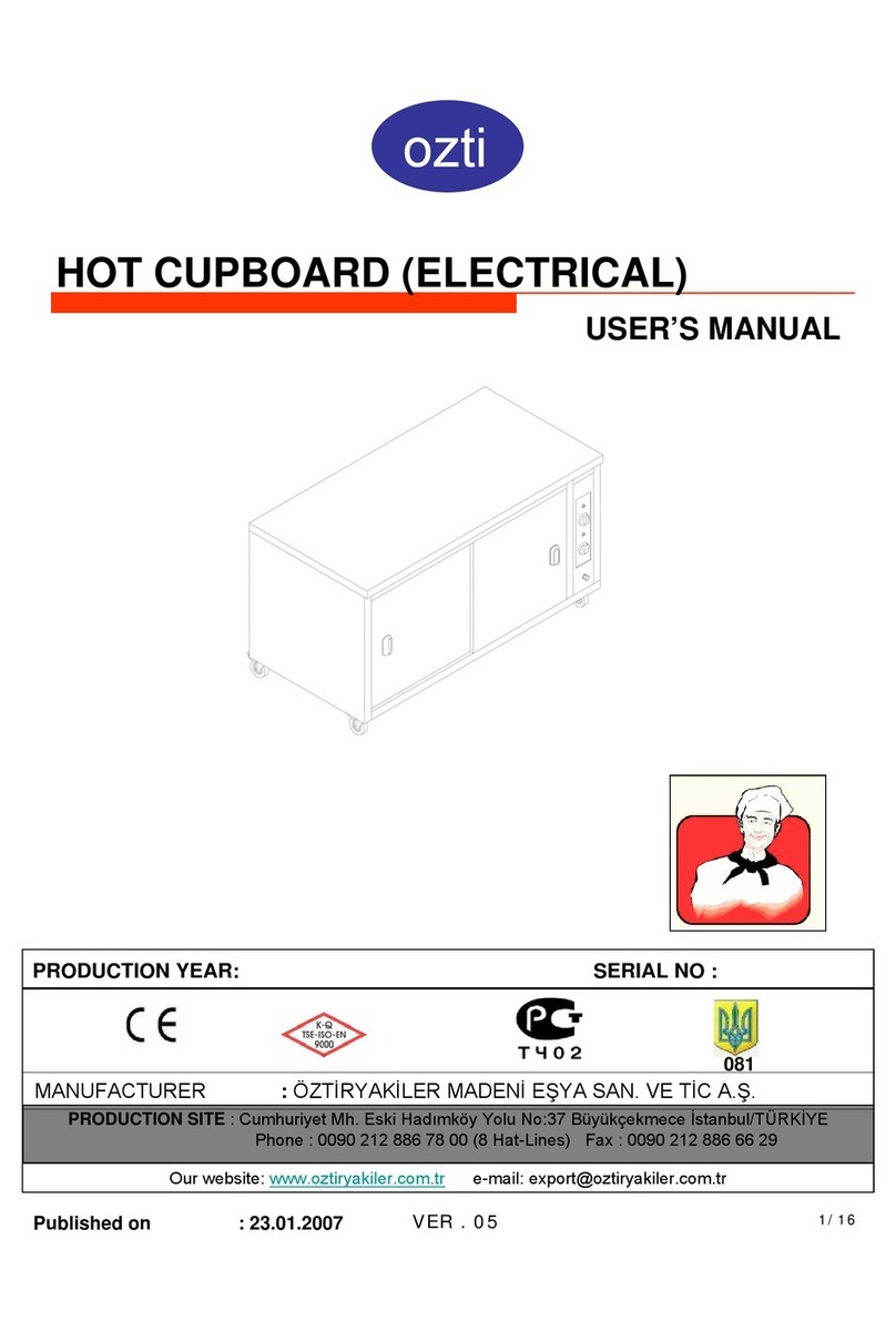 OZTI OSD 800 user manual