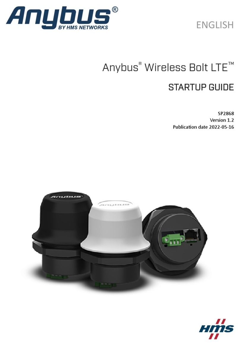 HMS Networks Anybus Wireless Bolt LTE User guide