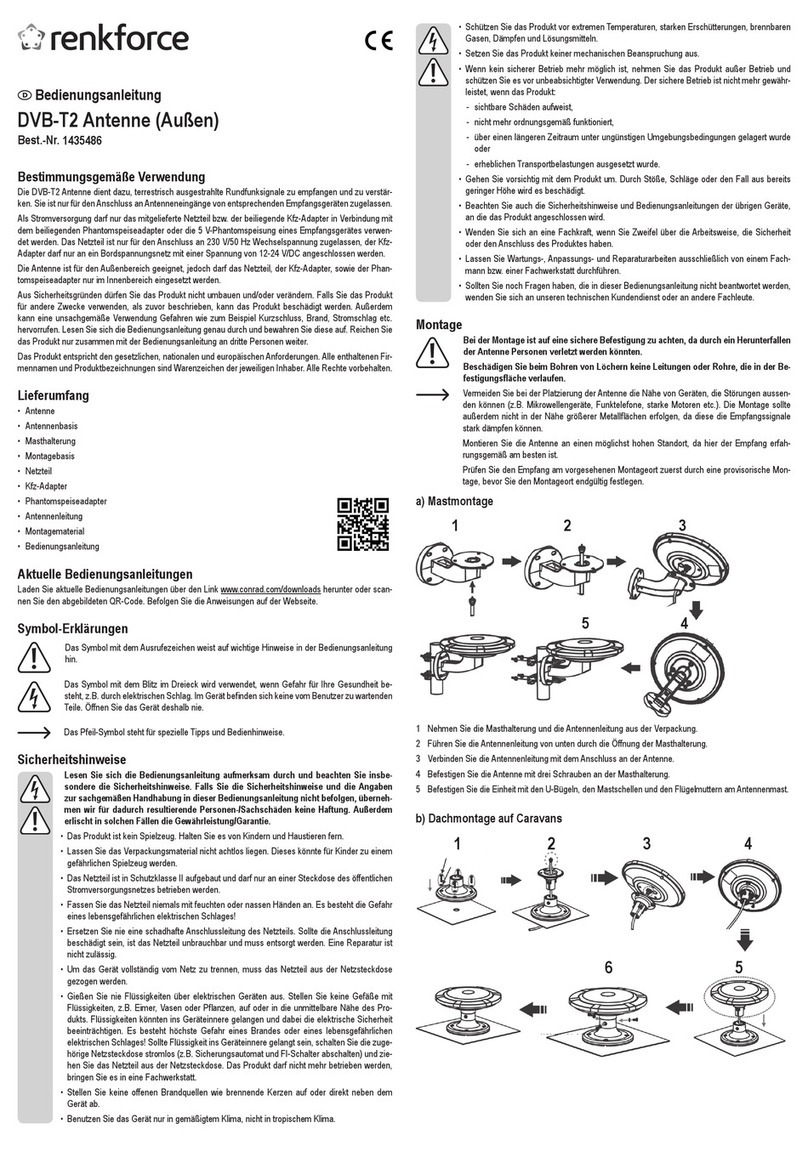 Renkforce 1435486 operating instructions
