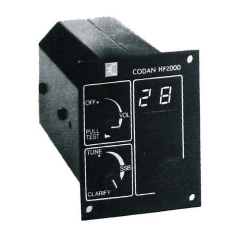 Codan HF2000 User manual