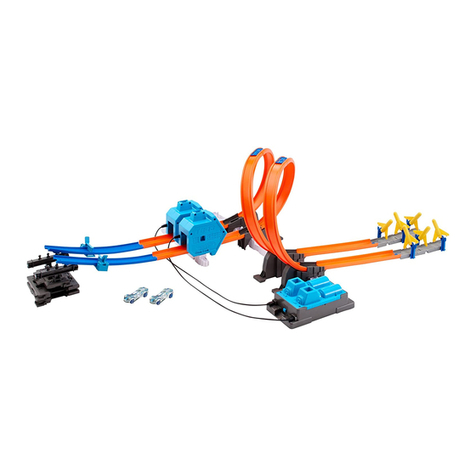 Mattel Hot Wheels Track Builder Rocket Edition POWER BOOSTER... Builder's guide