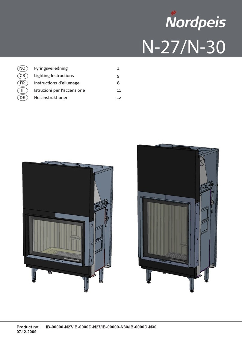 Nordpeis N-27 Lighting instructions