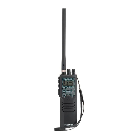 Cobra HH 50 WX ST User manual