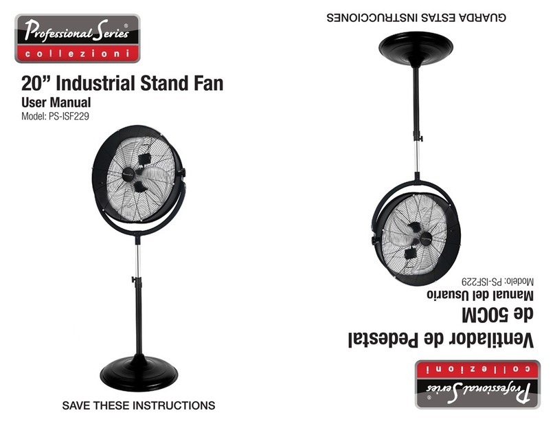 Professional Series PS-ISF229 user manual