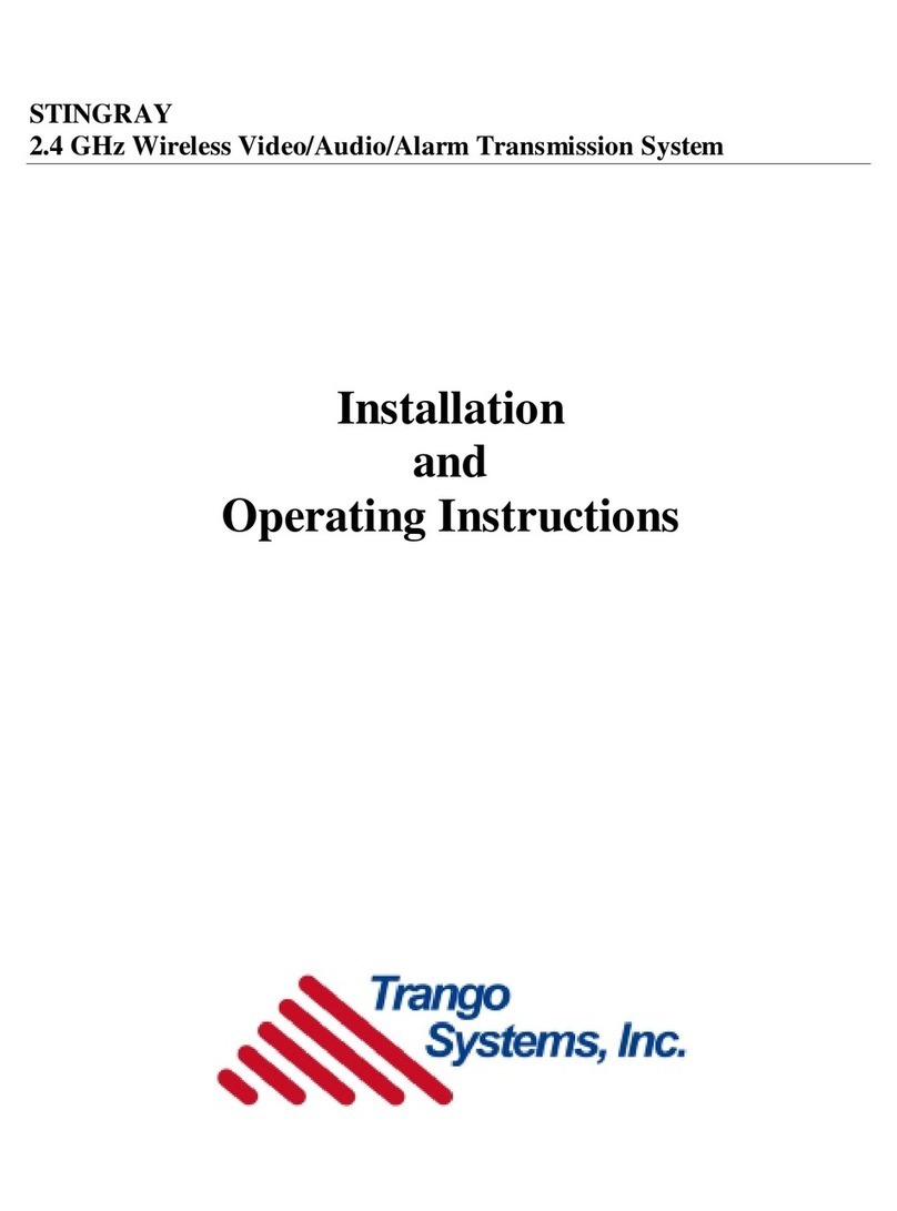Trango Systems STINGRAY VST2500 User manual