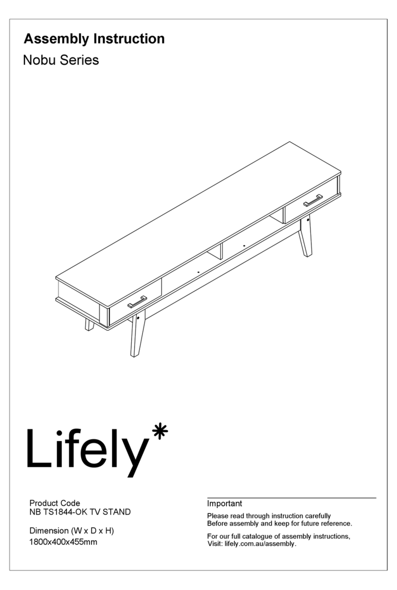Lifely Nobu NB TS1844-OK Assembly instruction