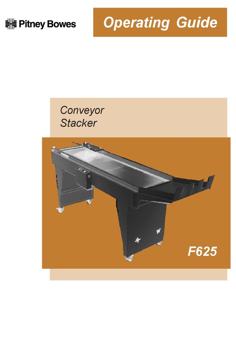 Pitney Bowes F625 User manual