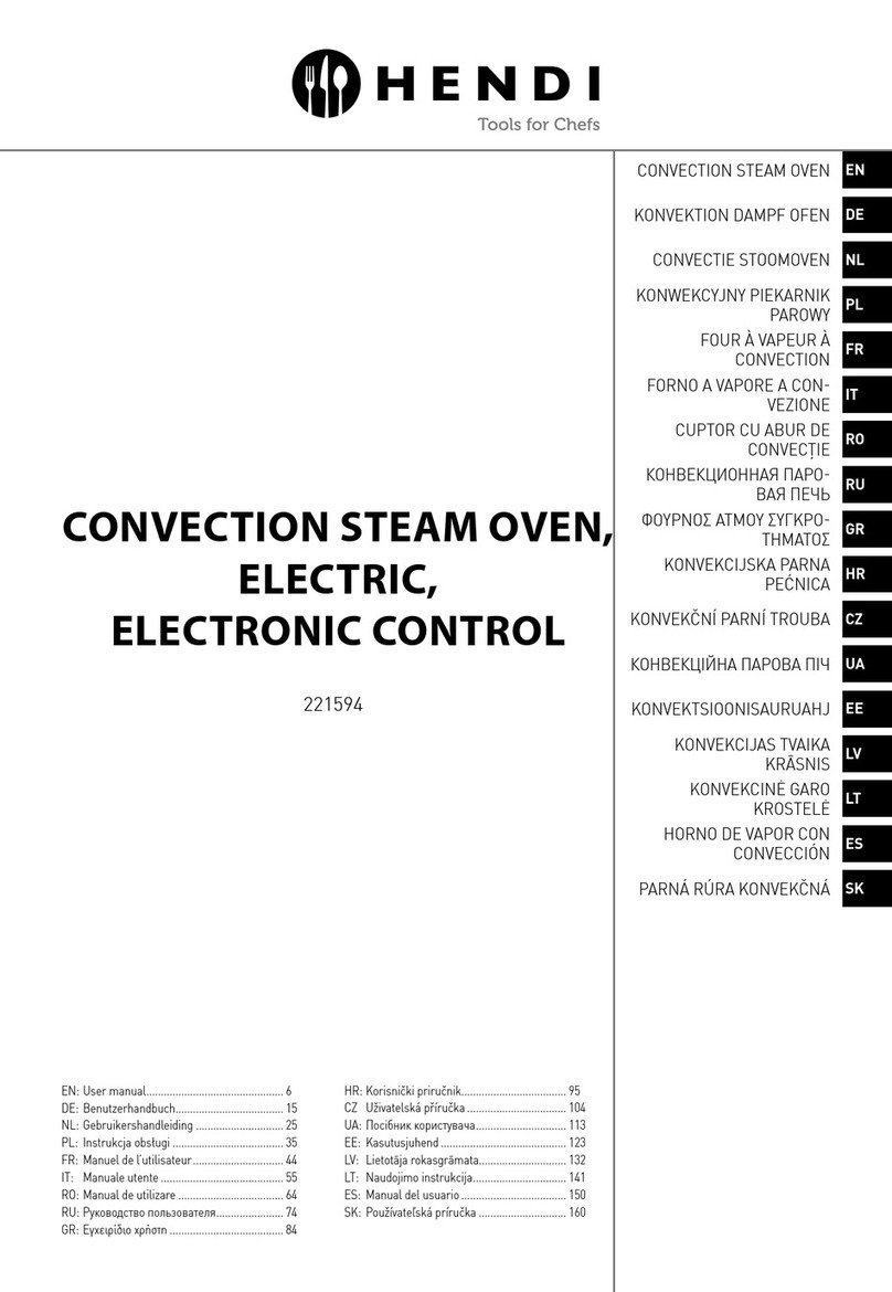 Hendi 221594 User manual