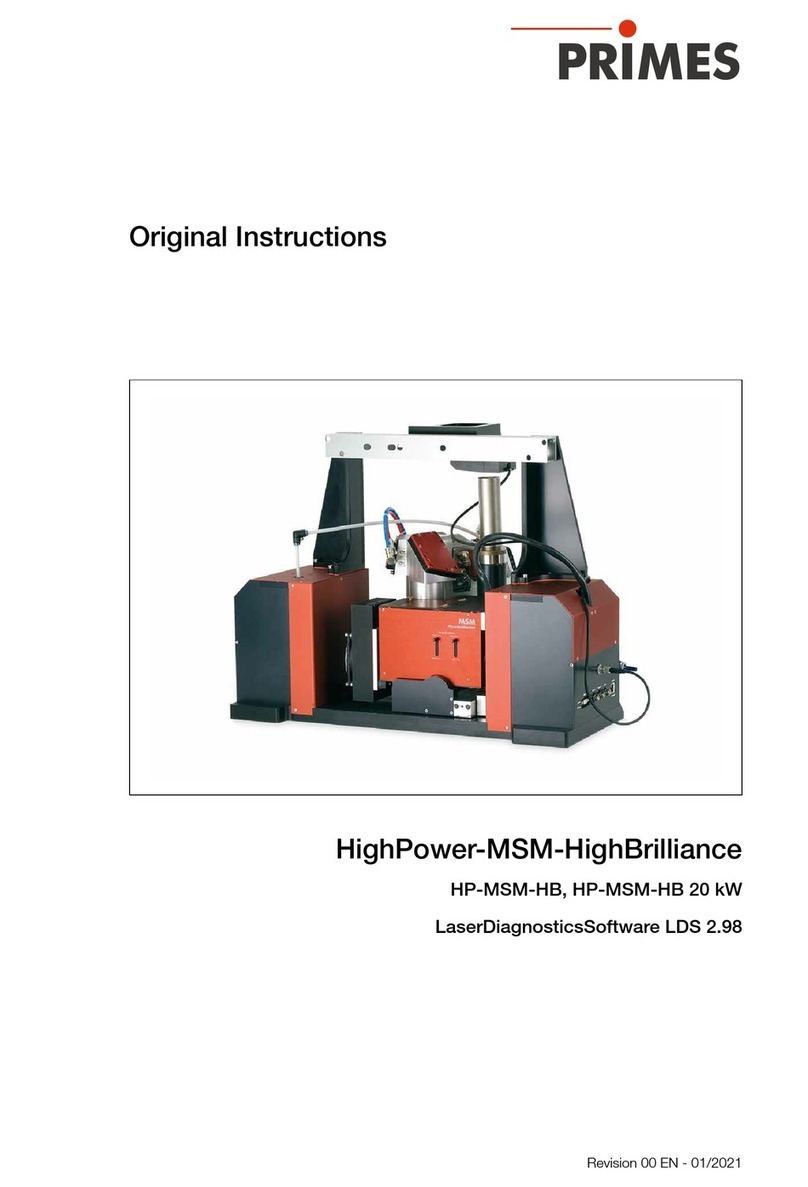 Primes HP-MSM-HB User manual