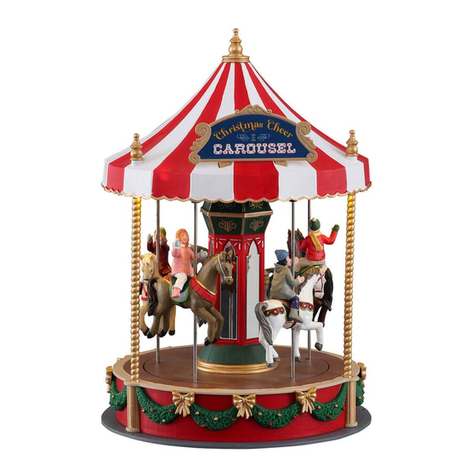 LEMAX Christmas Cheer Carousel instructions