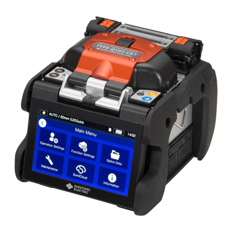 Sumitomo TYPE-Q102-CA + Quick reference guide Sumitomo TYPE-Q102-CA + Quick reference guide