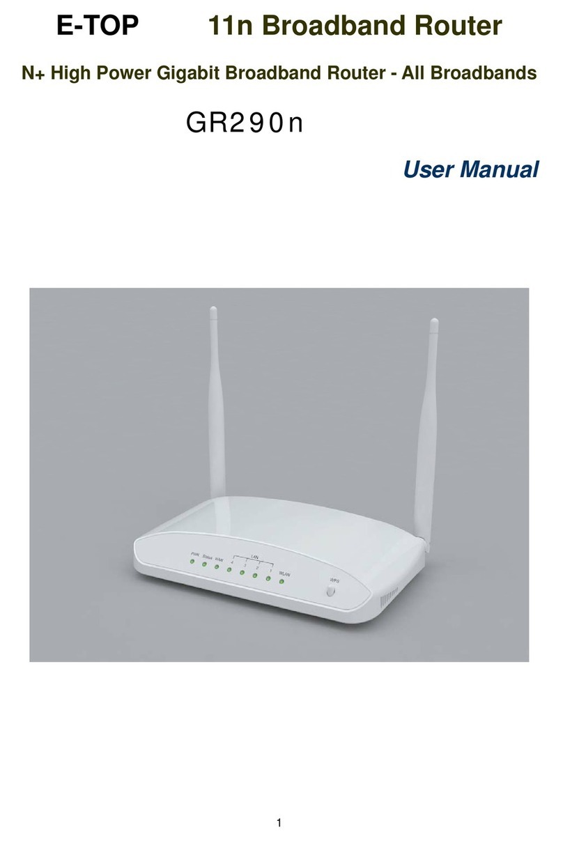 E-TOP GR290n user manual