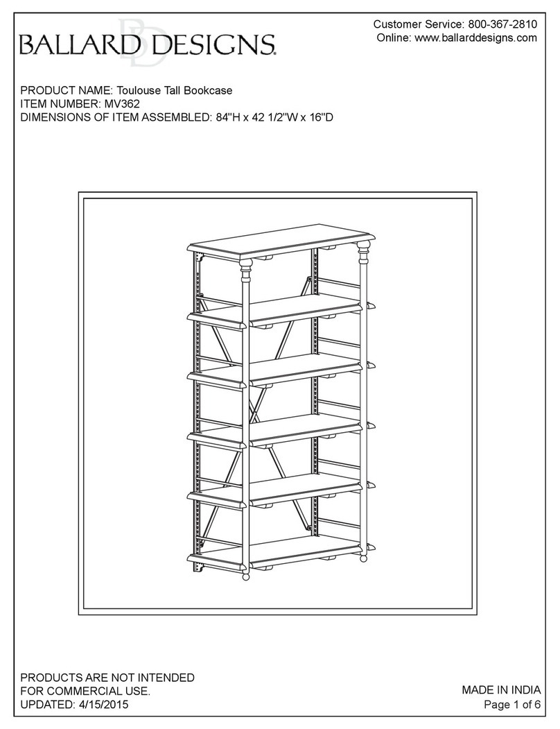 Ballard Designs Toulouse MV362 manual