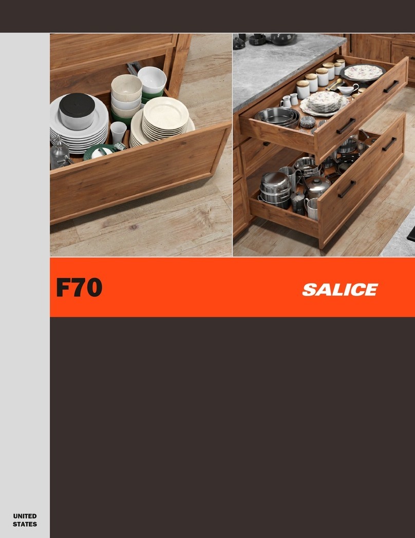 SALICE F70 Series User manual