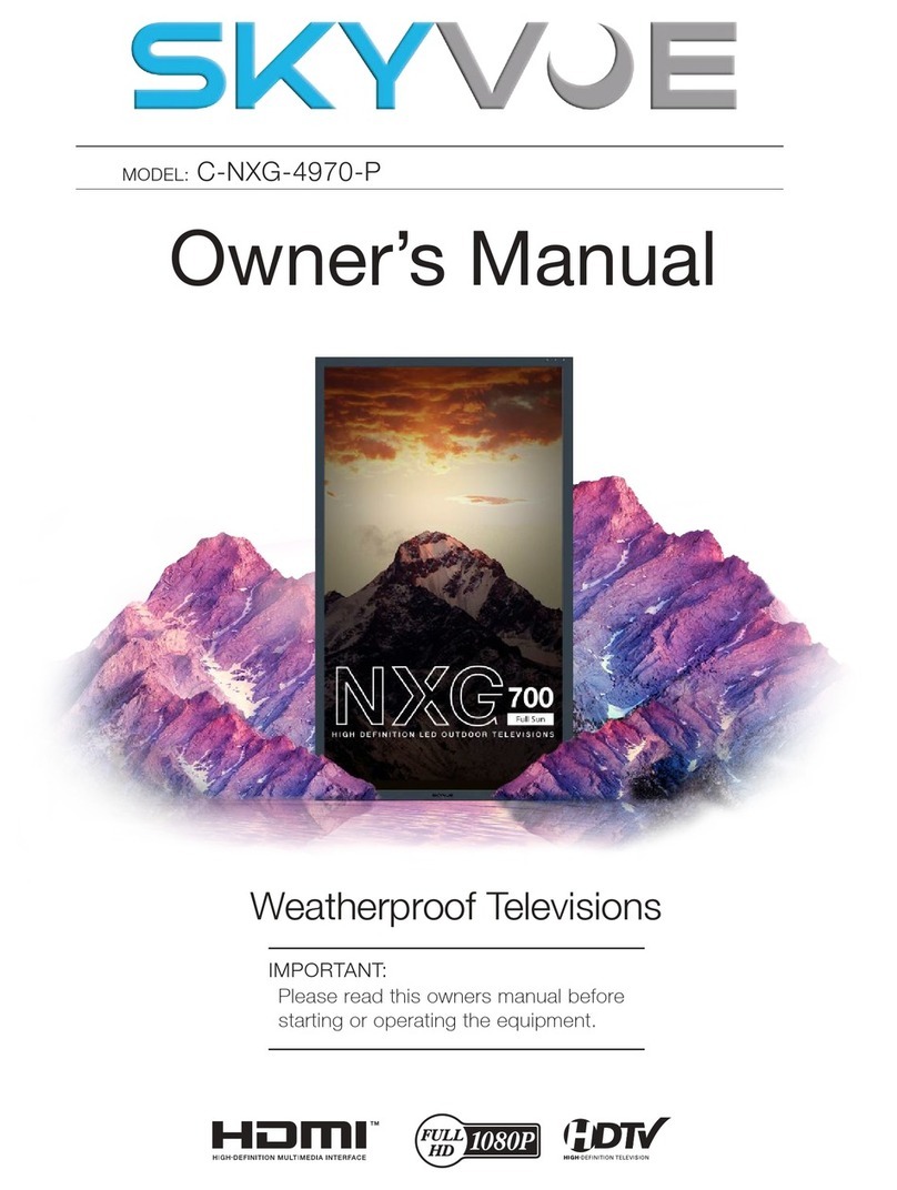 Skyvue C-NXG-4970-P User manual
