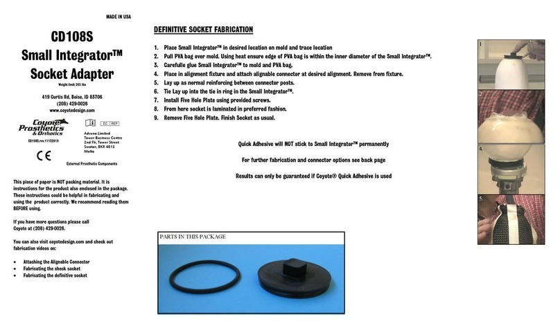 Coyote CD108S quick start guide