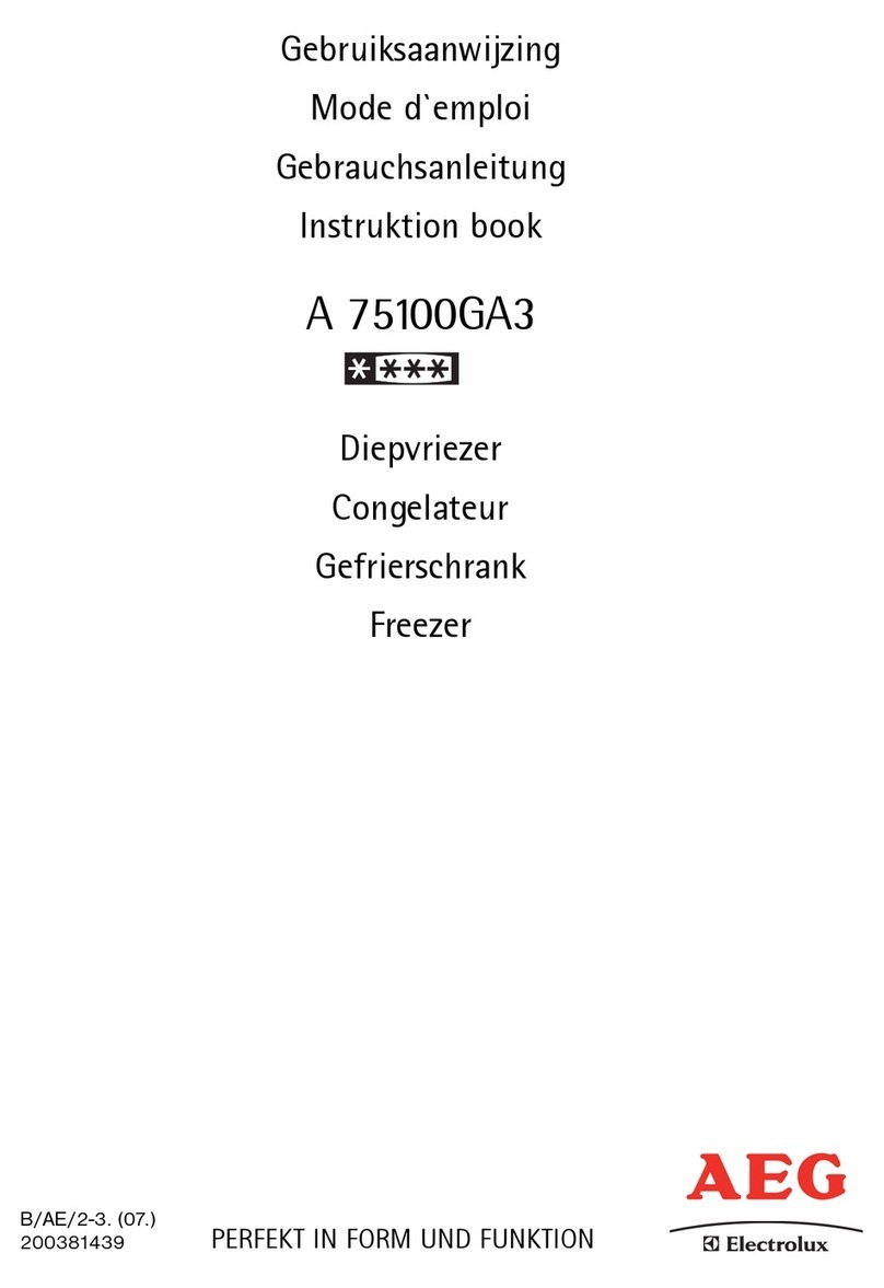 Electrolux AEG A 75100GA3 User manual