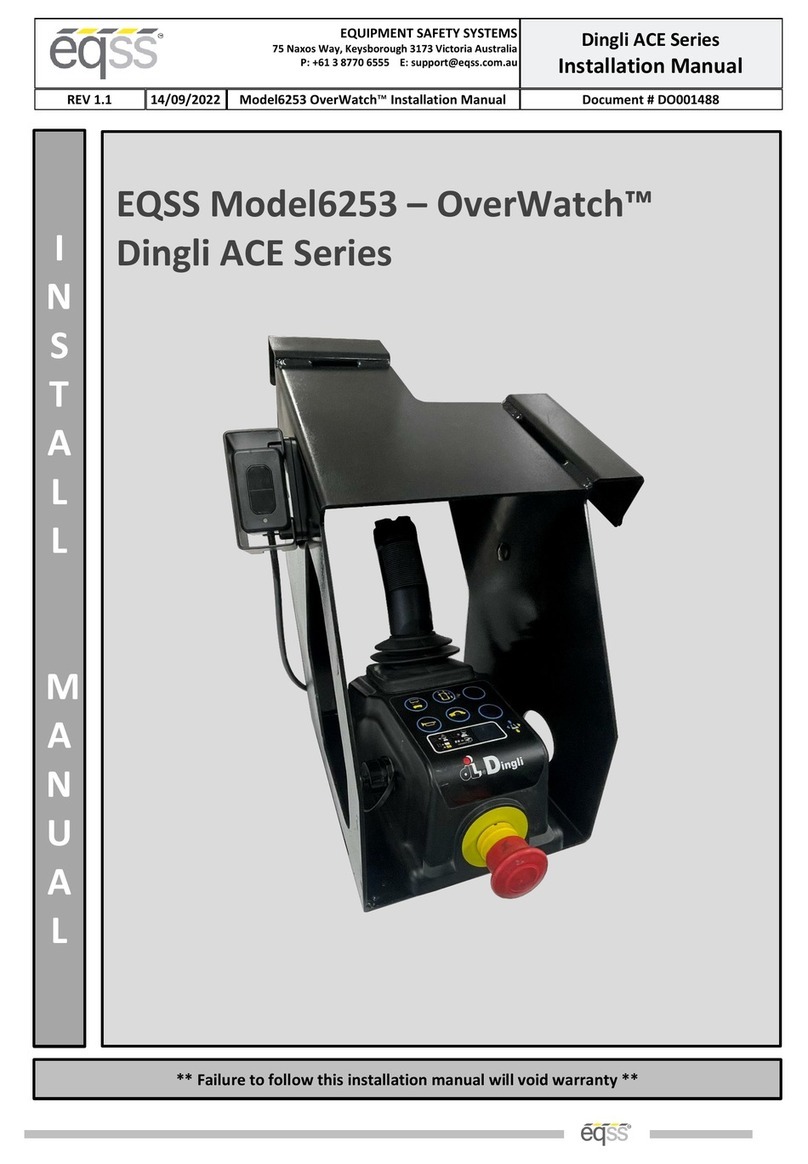 eqss OverWatch Dingli ACE Series installation manual eqss OverWatch Dingli ACE Series installation manual