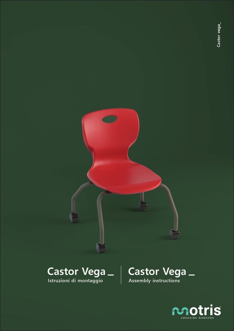 Motris Castor Vega VEGACS38 Assembly instructions