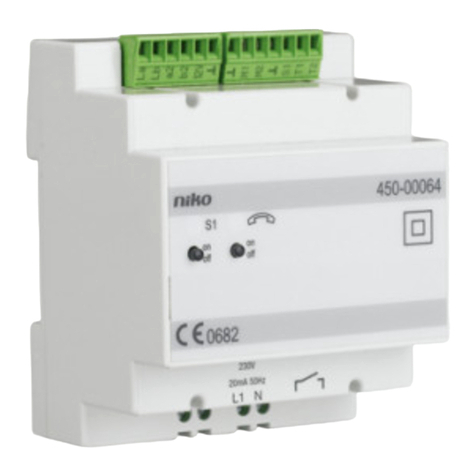 Niko 450-00064 User manual