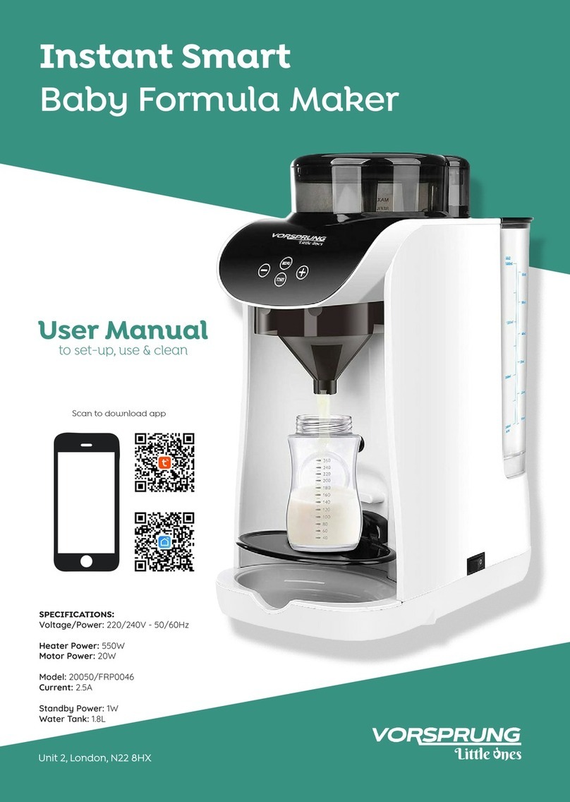 Vorsprung Instant Smart 20050 user manual