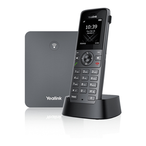 Yealink W70B DECT user manual