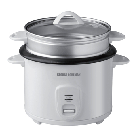 George Foreman GFRC8 manual