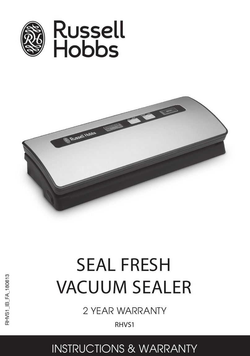Russell Hobbs RHVS1 instructions