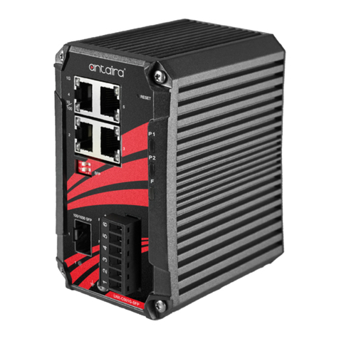 ANTAIRA LNX-C501G-SFP Series Quick installation guide