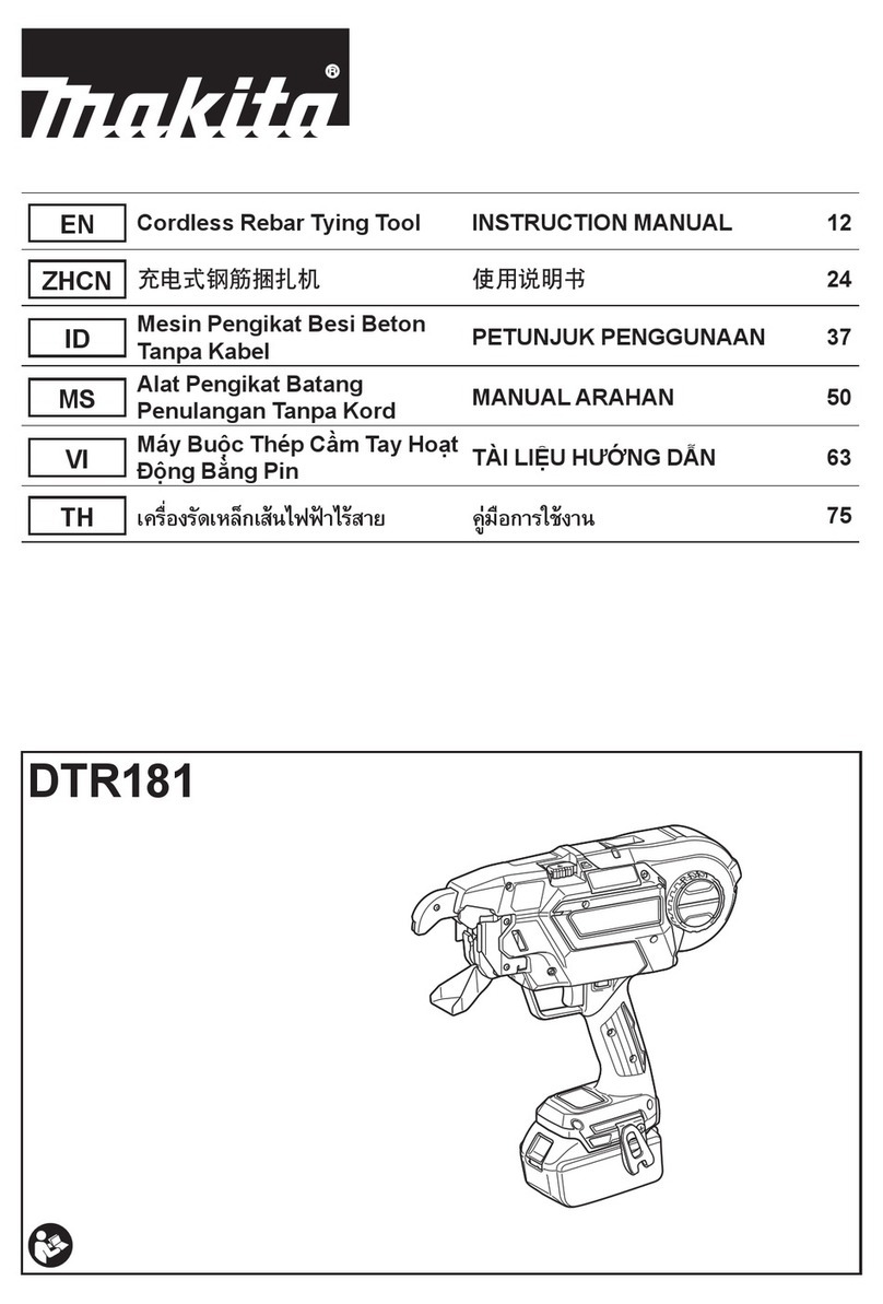 Makita DTR181 User manual