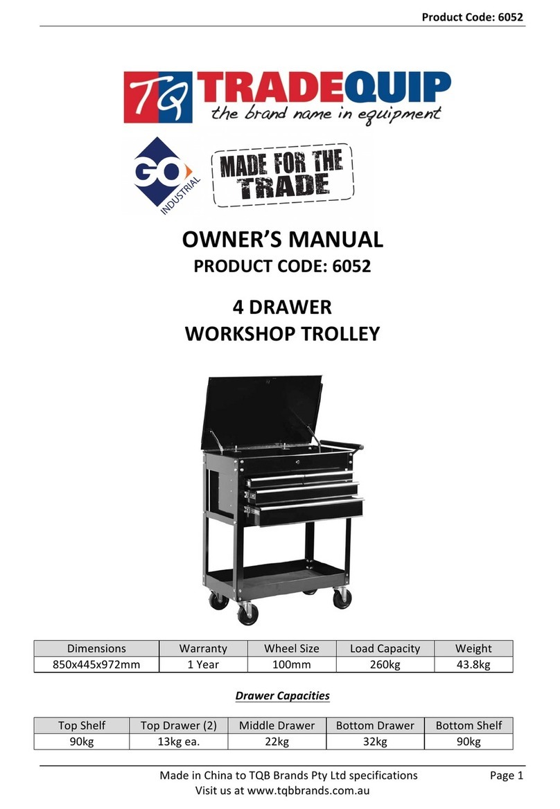 TradeQuip 6052 owner's manual