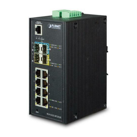 Planet Networking & Communication IGS-5225-8T2S2X user manual