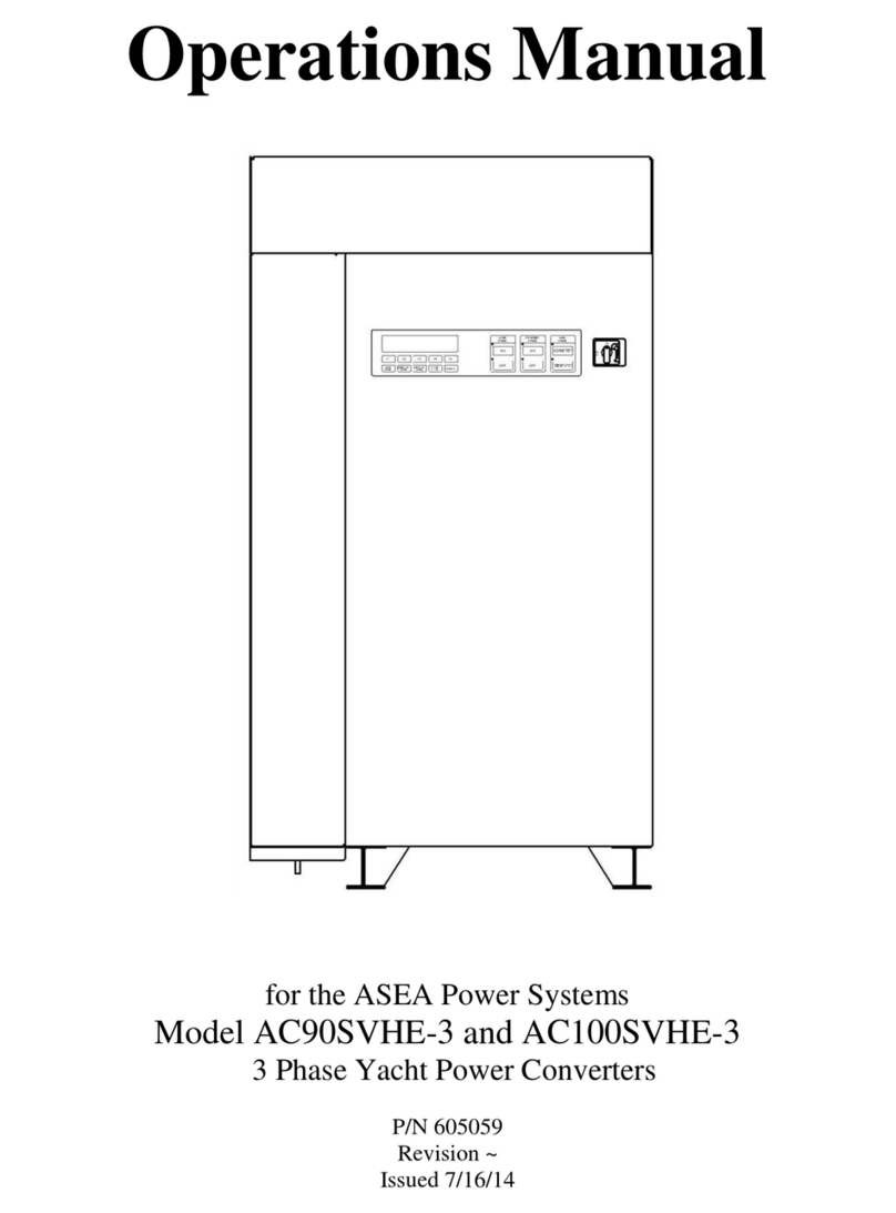 ASEA AC90SVHE-3 Operation manual