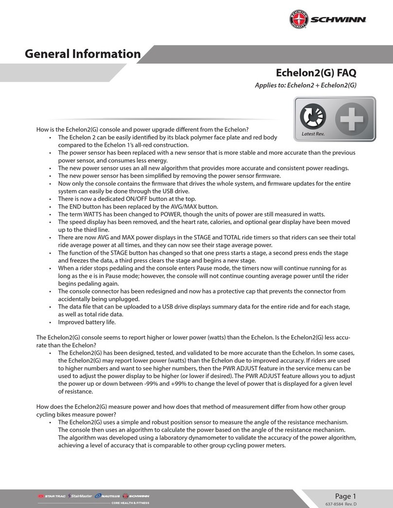 Schwinn MPower Echelon2 Power Upgrade Faq