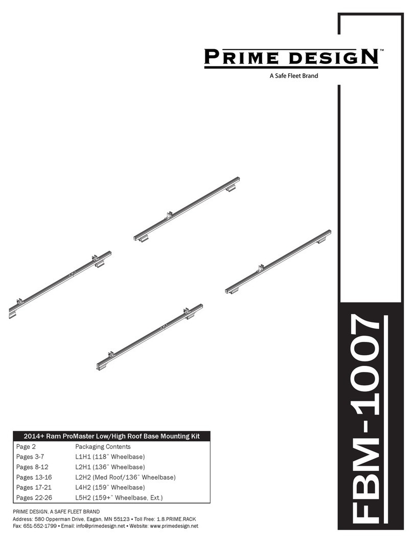 Safe Fleet Prime Design FBM-1007 User manual