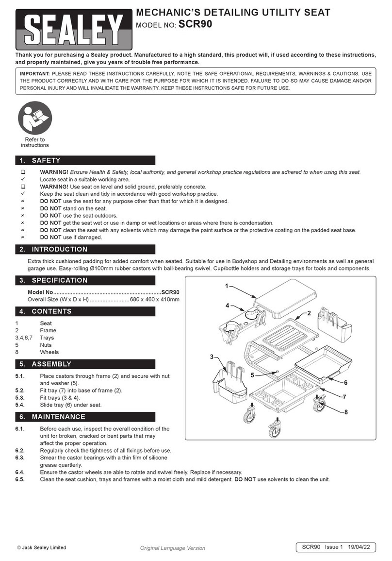 Sealey SCR90 User manual
