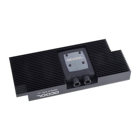 Alphacool GPX-A 470-M01 instruction manual