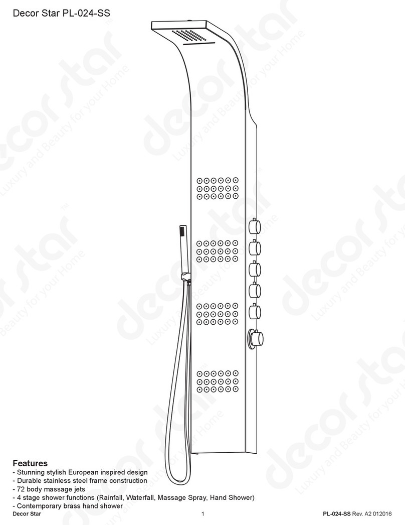 Decor Star PL-024-SS manual