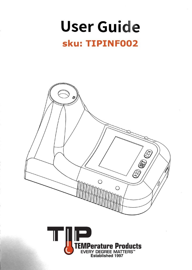 TIP TEMPerature Products TIPINF002 User manual