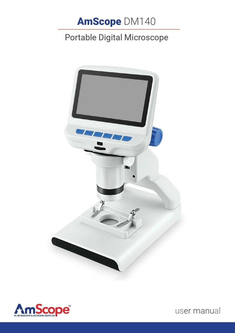 AmScope DM140 User manual