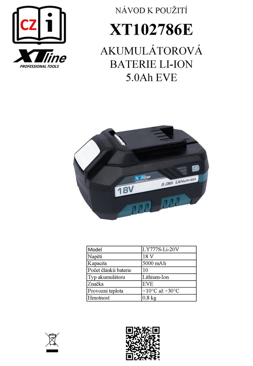 XTline LY777S-Li-20V manual