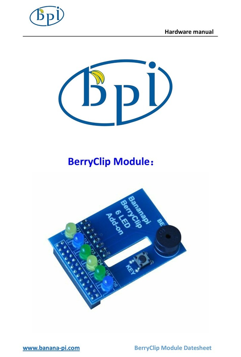 SinoVoip bpi BerryClip Hardware manual