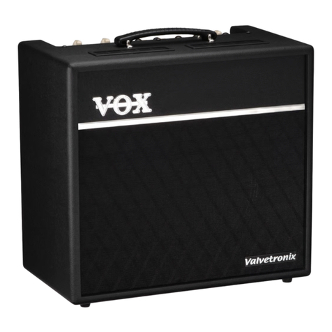 VOX Amplification VT80+ User manual