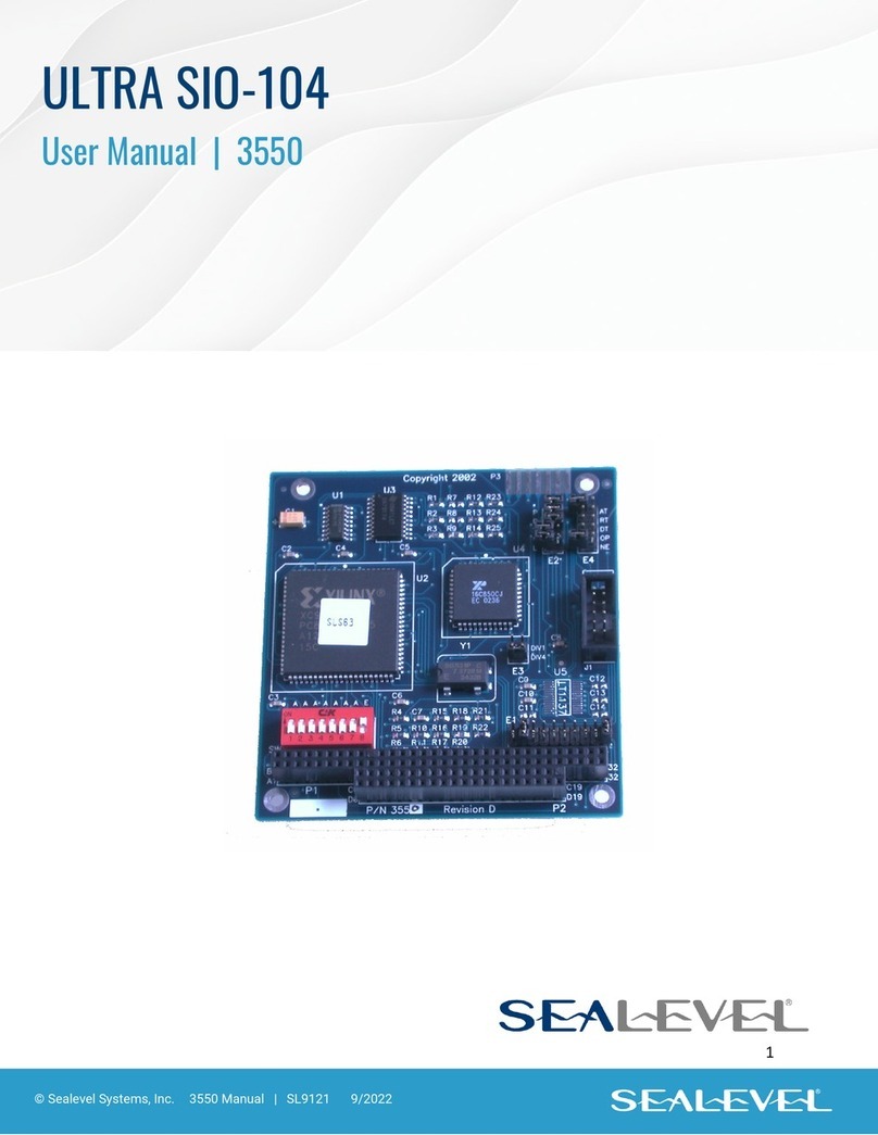 SeaLevel SIO-104 user manual