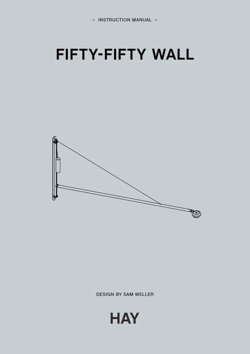 Hay FIFTY-FIFTY WALL User manual