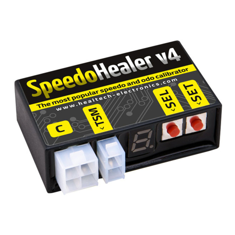 HealTech Electronics SpeedoHealer SH-V4-C Instructions and recipes HealTech Electronics SpeedoHealer SH-V4-C Instructions and recipes