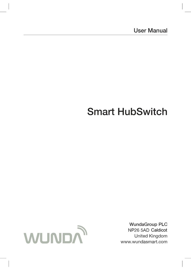 Wunda Smart HubSwitch User manual